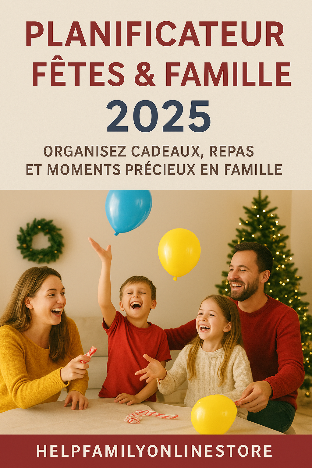 Planificateur Familial – Organisation Sans Stress pour Familles Occupées 2025 FR