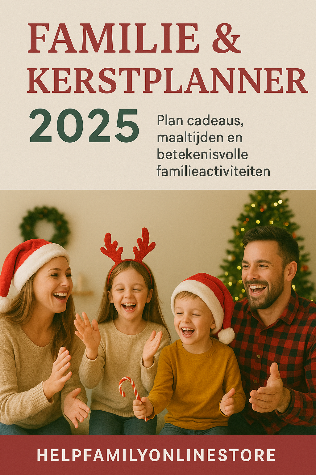 Gezinsplanner – Stressvrije Organisatie voor Drukke Gezinnen - 2025 NL