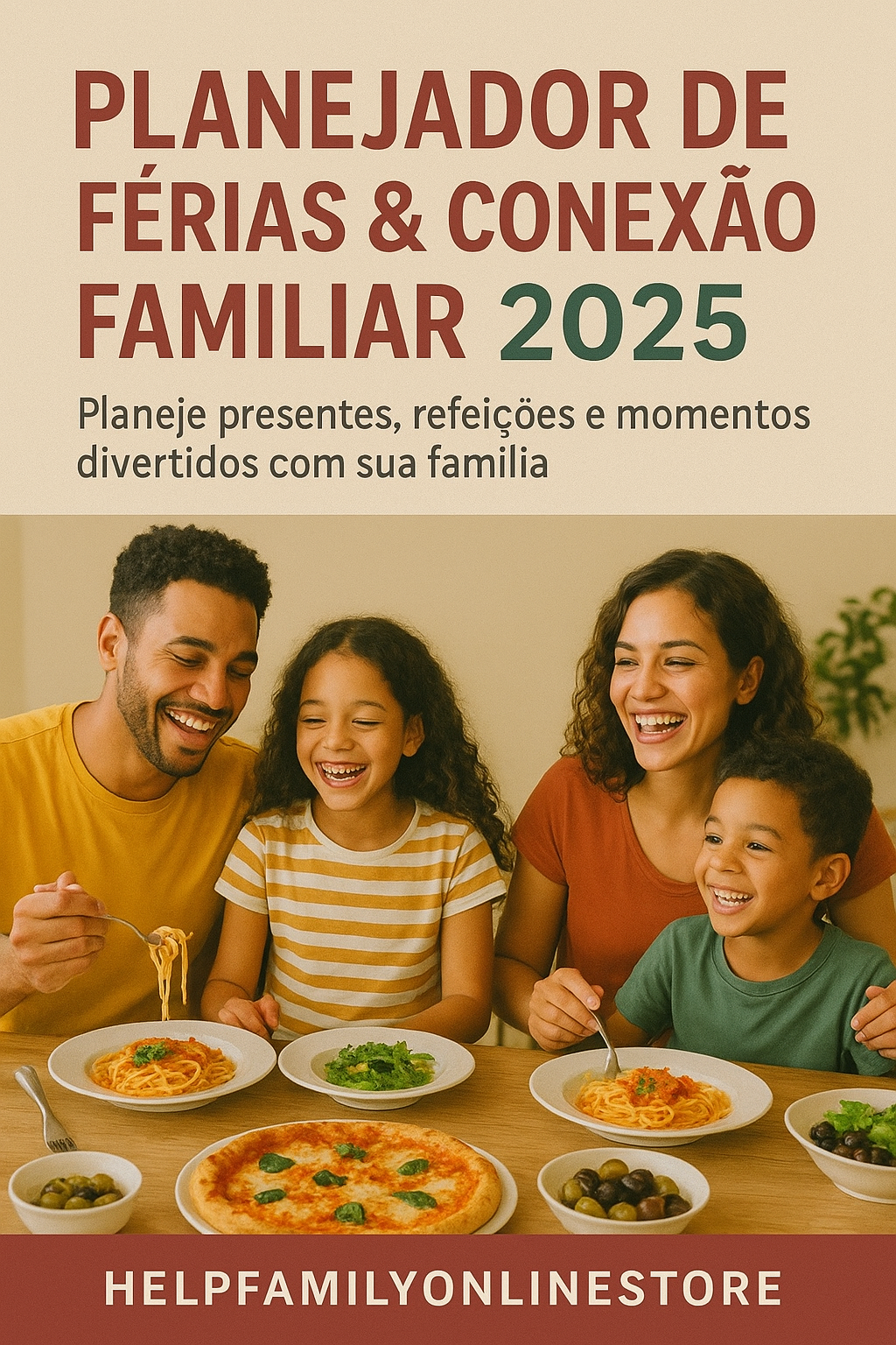 Planejador Familiar – Organização sem Estresse para Famílias Ocupadas 2025 PT